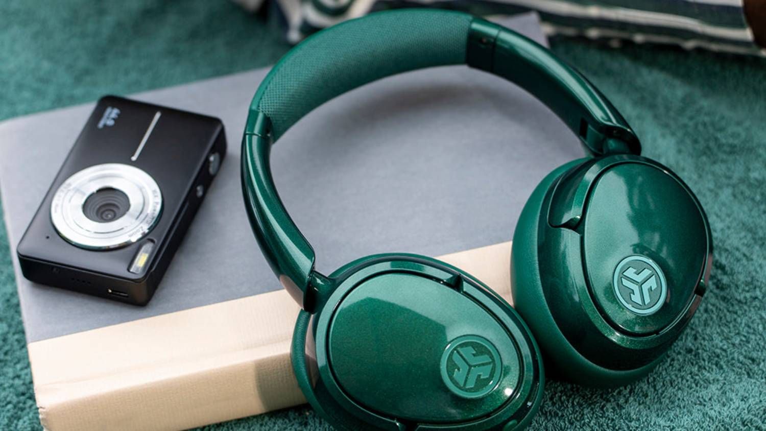 The highlight of JLab's IFA launch is super-cheap, super-small ANC earbuds with proprietary Apple tech to replace the AirTag on your keychain